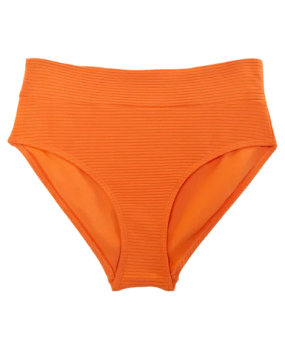 Nani Swimwear Flat Rib Mid Rise Swim Bottom