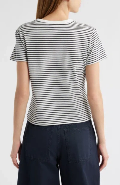 Frame The Baby Tee In Animal Print