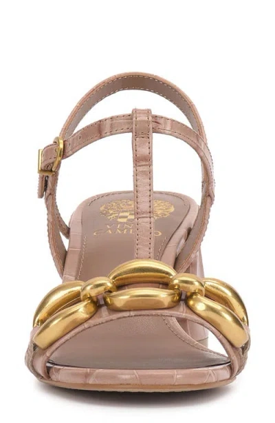 Vince Camuto Chirie Block-heel Sandals In Neutral