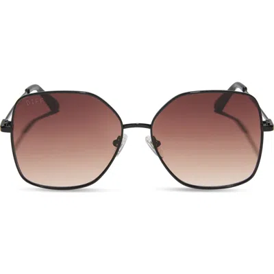 Diff Beatrice 59mm Square Sunglasses