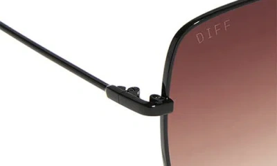 Diff Beatrice 59mm Square Sunglasses