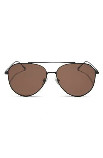 Diff Jane 57mm Aviator Sunglasses