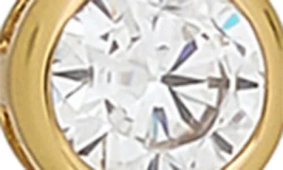 Kurt Geiger London Cubic Zirconia & Faux Pearl Linear Drop Earrings