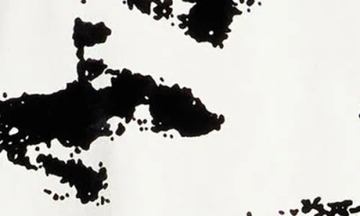 Diesel T-shirt With Distressed Flocked Logo In White