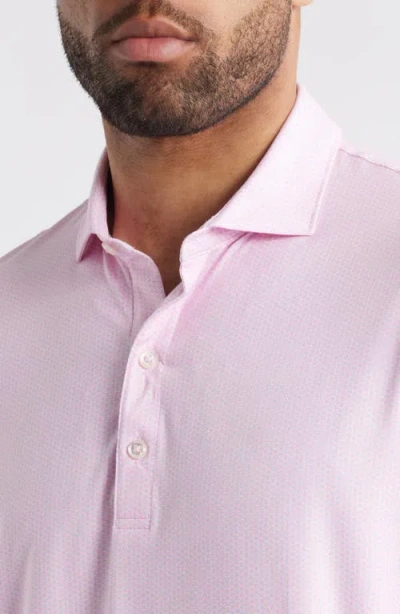 Johnnie-o Marlin Microprint Featherweight Performance Polo