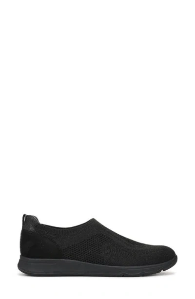 Lifestride Women's Respect Washable Round Toe Slip On Sneakers In Black