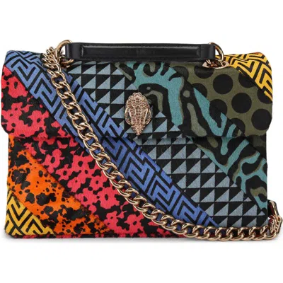 Kurt Geiger London Large Kensington Genuine Calf Hair Convertible Shoulder Bag