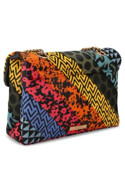 Kurt Geiger London Large Kensington Genuine Calf Hair Convertible Shoulder Bag