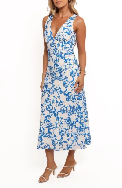 Petal And Pup Petal & Pup Caia Maxi Dress In Blue