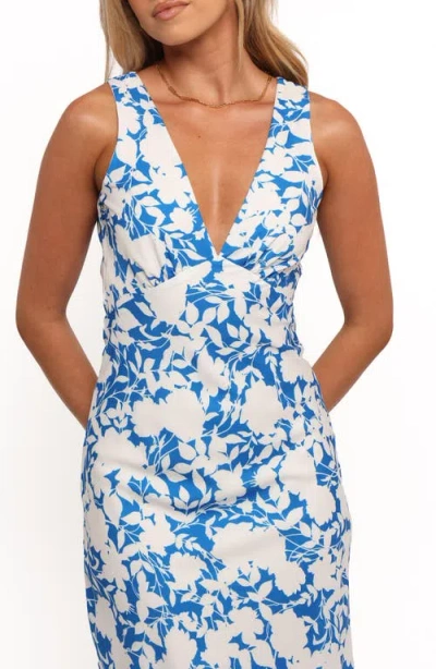 Petal And Pup Petal & Pup Caia Maxi Dress In Blue