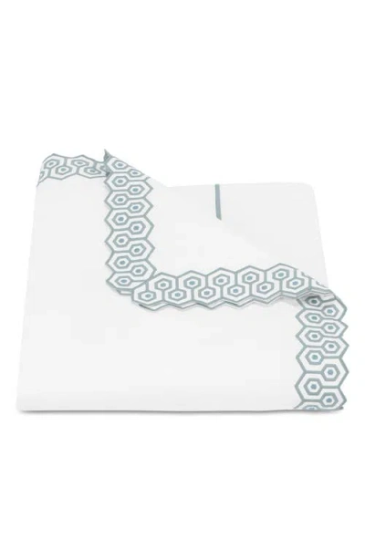 Matouk Felix 600 Thread Count Cotton Percale Duvet Cover