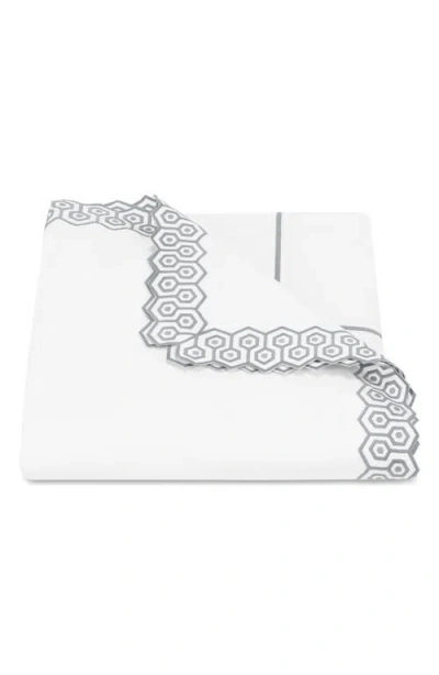 Matouk Felix 600 Thread Count Cotton Percale Duvet Cover