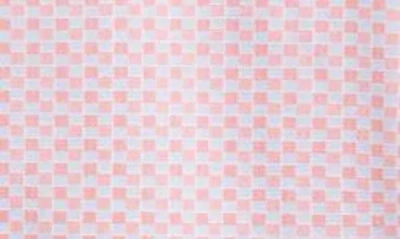 Mizzen + Main Mizzen+main Halyard Trim Fit Check Short Sleeve Performance Button-up Shirt