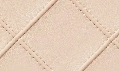 Tory Burch Fleming Quilted Zip Leather Card Case In Pink