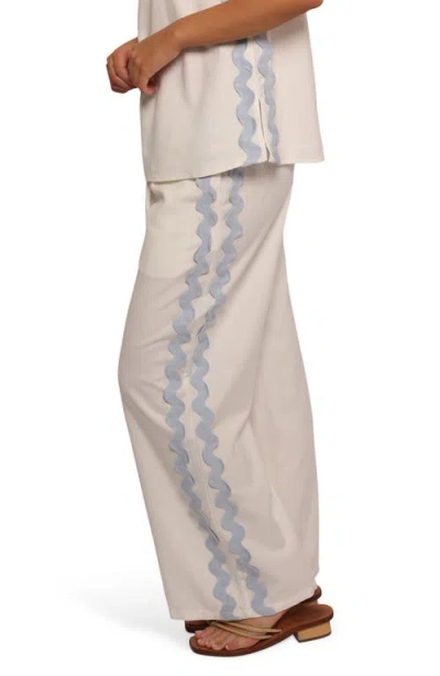 Petal And Pup Petal & Pup Jasinta Wide Leg Pants In White