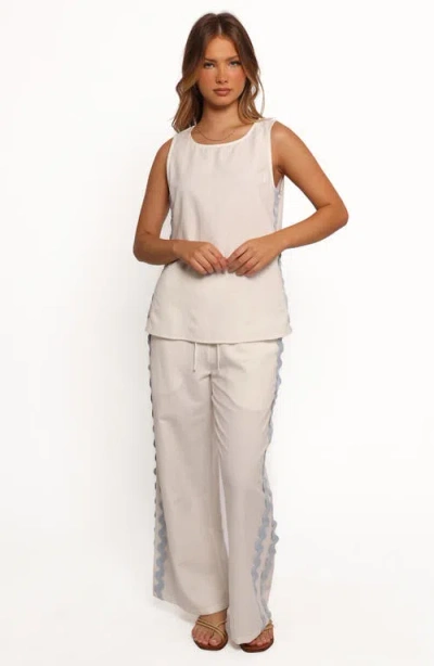 Petal And Pup Petal & Pup Jasinta Wide Leg Pants In White