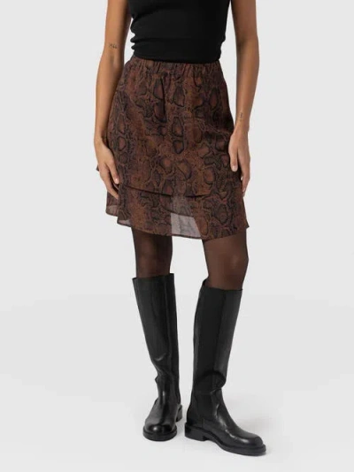 Saint And Sofia Saint + Sofia Etta Mini Layered Skirt