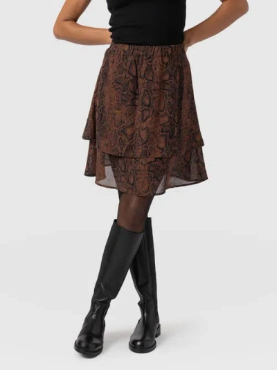 Saint And Sofia Saint + Sofia Etta Mini Layered Skirt