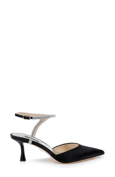 Badgley Mischka Collection Autumn Pointed Toe Ankle Strap Pump