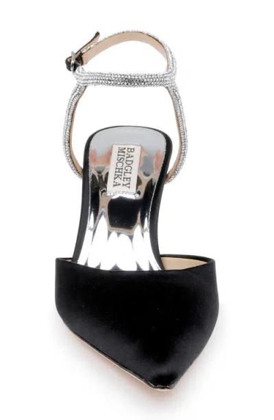 Badgley Mischka Collection Autumn Pointed Toe Ankle Strap Pump