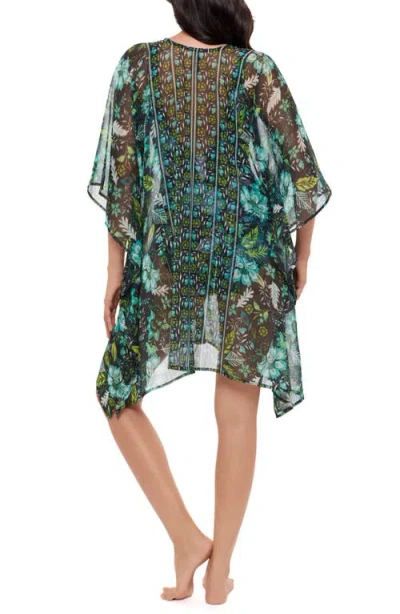Miraclesuit ® Florica Metallic Cover-up Caftan In Multi