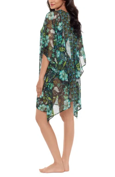 Miraclesuit ® Florica Metallic Cover-up Caftan In Multi