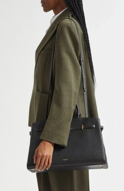 Demellier New York Leather Satchel