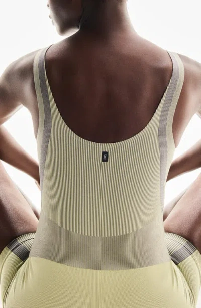 On Studio Knit Bodysuit In Neutral