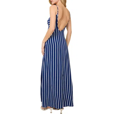 Solid & Striped The Rosetta Stripe Sleeveless Maxi Dress