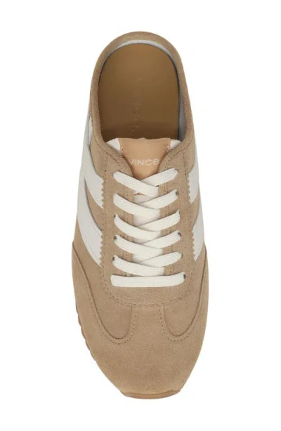 Vince Oasis Slim Runner Mule Sneakers In Nude