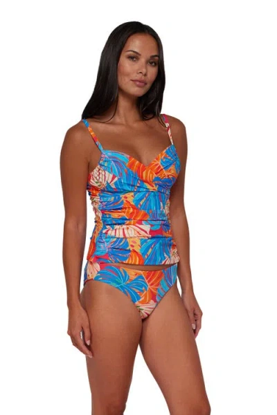 Sunsets Simone Tankini Swimsuit Top In Multi
