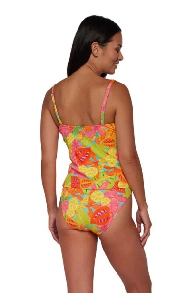Sunsets Simone Tankini Swimsuit Top In Multi