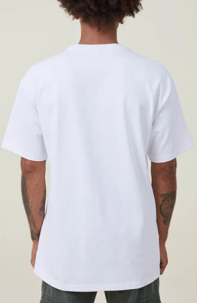 Cotton On Box Fit Plain T-shirt In White