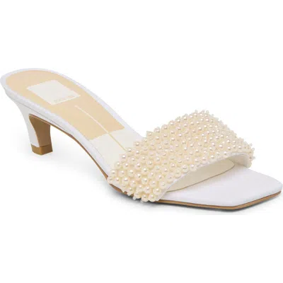 Dolce Vita Women's Rexa Pearl Slide Dress Sandals