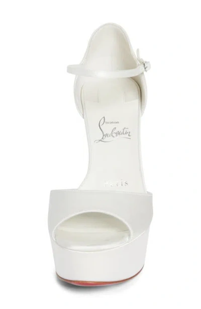 Christian Louboutin Bridal Sandaloo 130 Crepe Satin Sandals