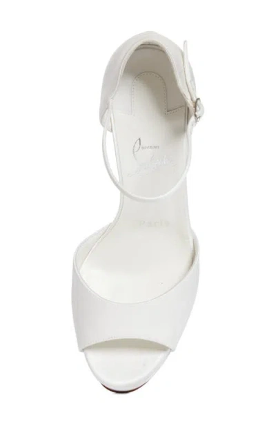 Christian Louboutin Bridal Sandaloo 130 Crepe Satin Sandals