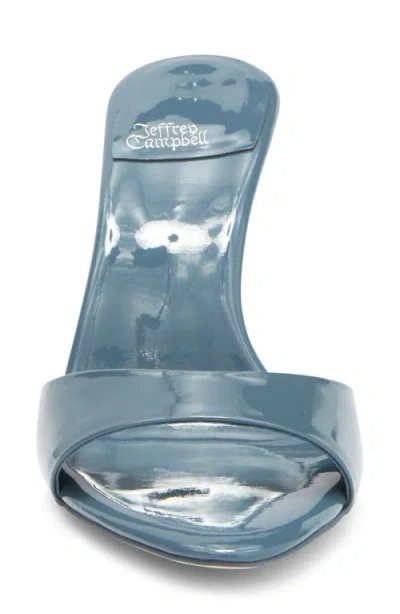 Jeffrey Campbell Ce-soire Slide Sandal In Blue