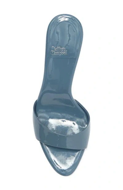 Jeffrey Campbell Ce-soire Slide Sandal In Blue