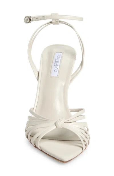 Tony Bianco Maxos Ankle Strap Pointed Toe Sandal