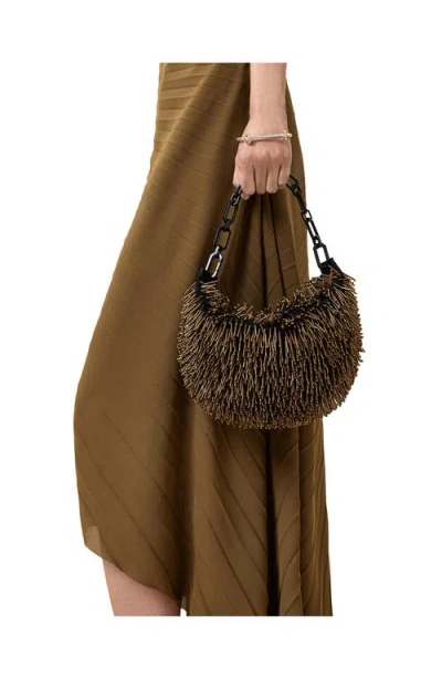 Allsaints Mini Madea Chain Handle Leather Handheld Bag