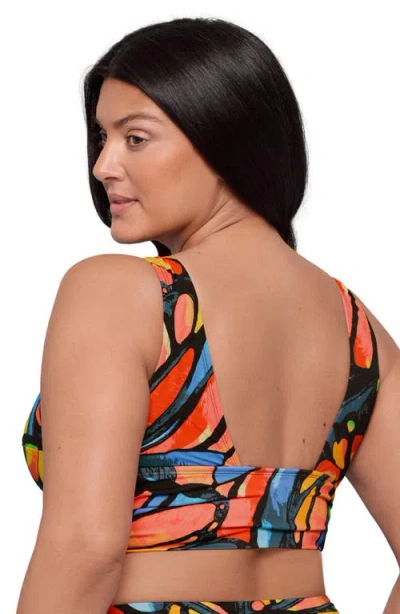 S3 Cinched Adjustable Midkini Top