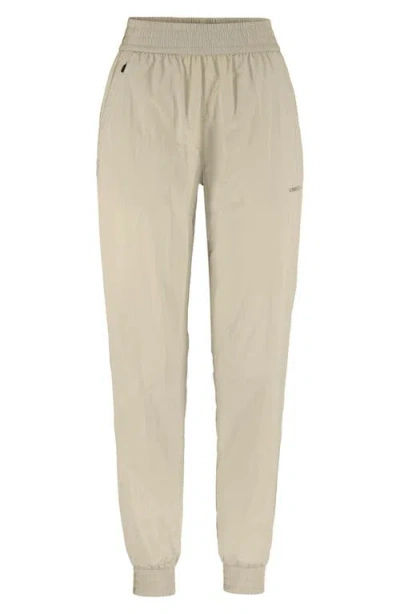 Craft Join Wind Joggers In Brown
