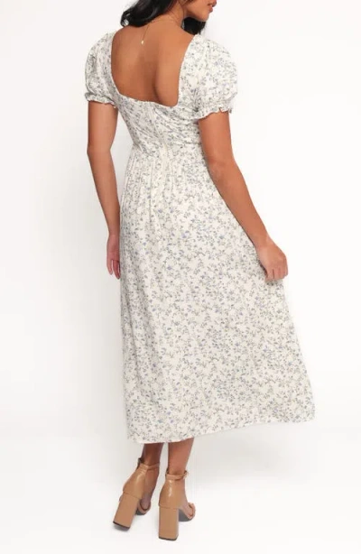 Petal And Pup Petal & Pup Mildred Floral Print Maxi Dress In White