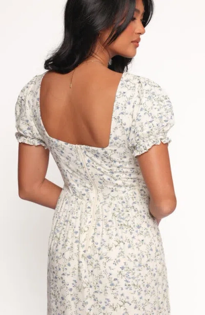 Petal And Pup Petal & Pup Mildred Floral Print Maxi Dress In White