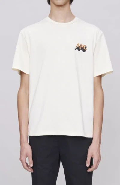 Apc T Shirts Neutral In White