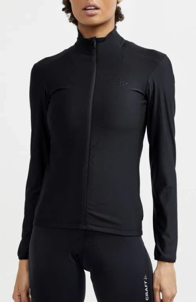 Craft Core Bike Essence Long Sleeve Jersey Top In Black