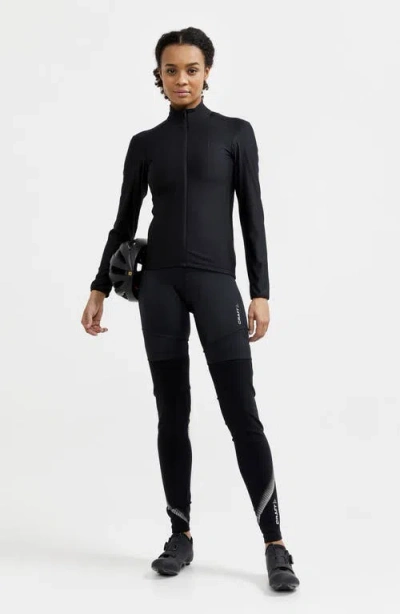 Craft Core Bike Essence Long Sleeve Jersey Top In Black