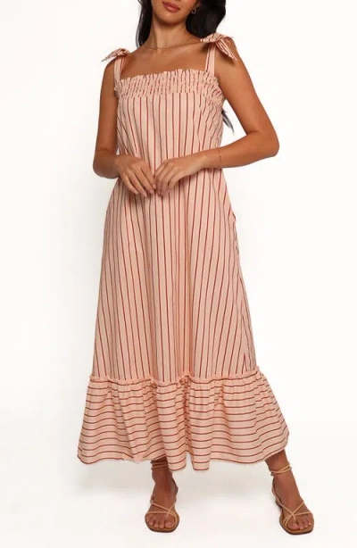 Petal And Pup Petal & Pup Irina Stripe Maxi Dress In Multi