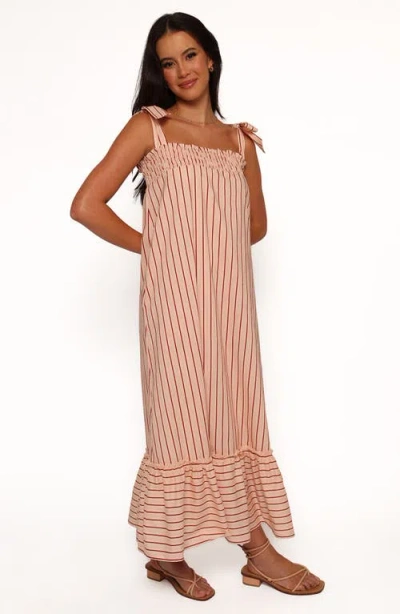 Petal And Pup Petal & Pup Irina Stripe Maxi Dress In Multi