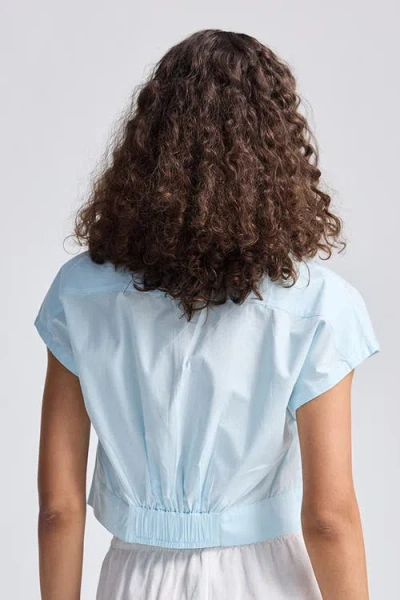 Reistor The Perfect Summer Button Down In Blue In Blue